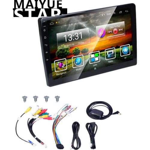 Maiyue star 2 Din Car Radio 10.1 Inch Hd Car Mp5 Multimedia Player Android 8.1 Car Radio Gps Navigation Wifi Bluetooth