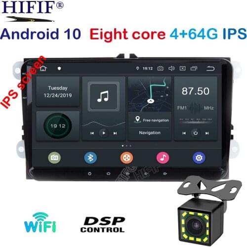 PX6 IPS DSP 4G Android 10.0 2 DIN Car GPS PLAYER for Seat Altea Toledo VW GOLF 5/6 Polo Passat B6 CC Tiguan Touran RADIO NO DVD