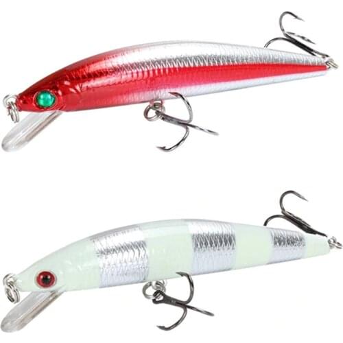 1pcs/lot Minnow Fishing Lure Laser Hard Artificial Bait 3D Eyes 10cm 28.8g Fishing Wobblers Crankbait Minnows fishing tackle