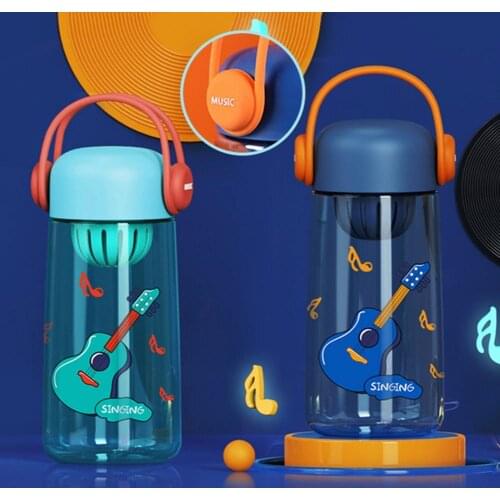 Water Bottle Eco-friendly Good Seal Performance Plastic Water Cup with Handle for Daily Use