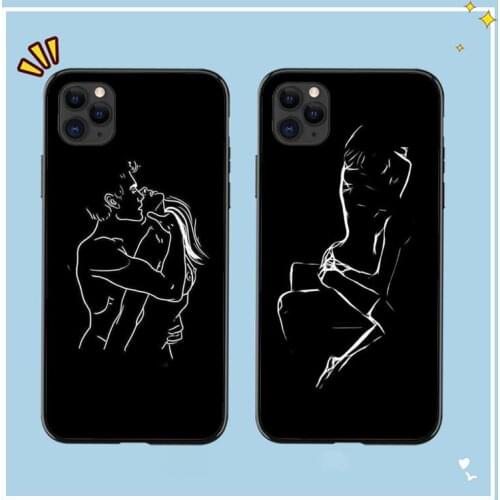 YNDFCNB Kiss Rose Sex Girl Body Art Phone Case for iPhone 11 12 pro XS MAX 8 7 6 6S Plus X 5S SE 2020 XR case