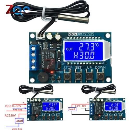 XY-T01 Digital Thermostat Heating Refrigeration Digital temperature controller control switch temperature controller module
