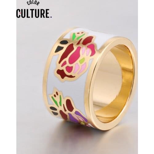 Белые кольца Color Culture China At AliExpress