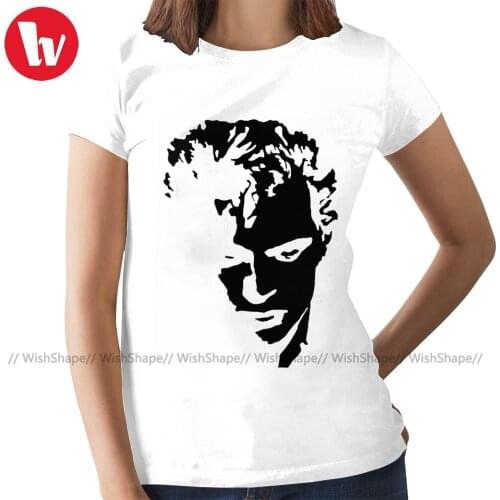Billy Idol T-Shirt ARTIST FAVORITE BILLY IDOL T Shirt O Neck Graphic Women tshirt Ladies Tee Shirt