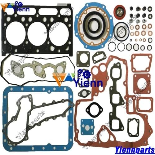Kubota D1803 Overhual gasket kit with Head gasket steel made for Kubota KL34H KL315 Tractors D1803-M diesel engine repair parts
