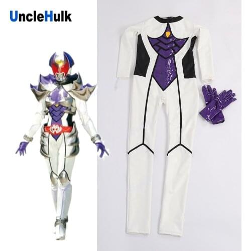 Masked Rider Kivala Cosplay Costume - Bodysuit and Gloves - PR0532 Purple Version | UncleHulk