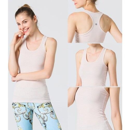 Yoga suit top sports running gym quick-drying beautiful back yoga vest female sexy I-shaped vest