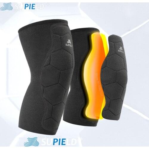 Xiaomi SUPIELD Aerogel Cold-proof Self Heating Knee Pads Outdoor Sports Warm Knee Protector Kneepad For Arthritis Brace Support