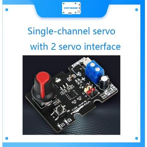 Yahboom Single-channel servo with 2 servo interface design for Robotic arm and camera PTZ