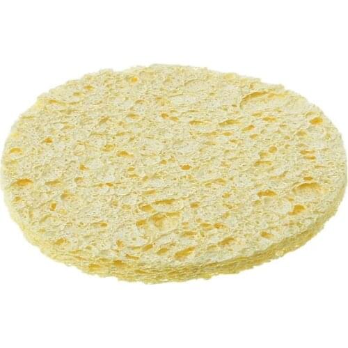 Compressed Sponge 10pcs High Temperature Resistant Heatstable Solder Thick Sponge Soldering Welding Accessories Soldering Iron C