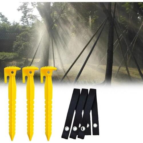 Easy to Use Plastic Keep Tree Upright Plant Support Anchors for Courtyards