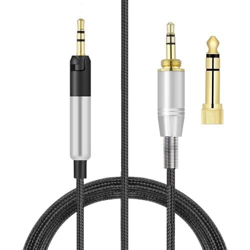 OFC Replacement Cable Extension Cord for Audio Technica ATH-M70X ATH-M60X ATH-M50X ATH-M40X ATH M70X M60X M50X M40X Headphones