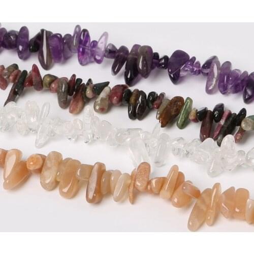 10-30mm Natural Stone Freeform Irregular Loose Chip Charms Beads Strand For DIY Jewelry Making Bracelet Necklace Findings