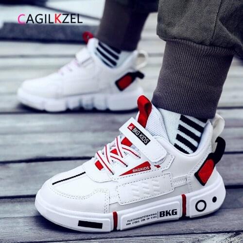 CAGILKZEL 2021 New Kids Shoes Fashion Casual Children Shoes Boys High Quality Running Sneakers For Boys Shoes Chaussure Enfant
