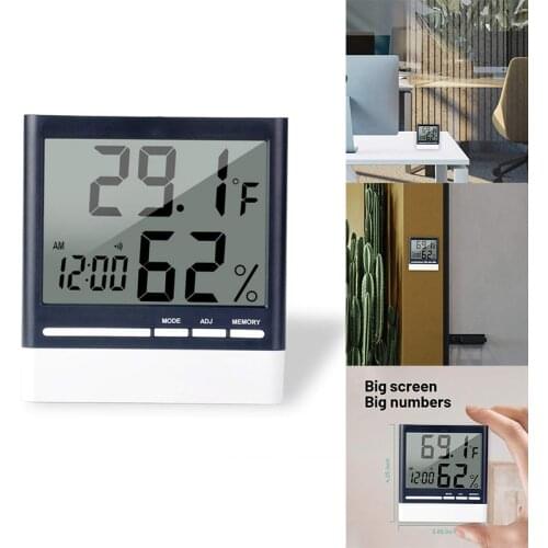 Digital Hygrometer Indoor Thermometer for Home, High Accuracy Humidity Meter Room Thermometer Hygrometer Gauge