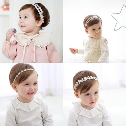 Baby Elastic Headband for Girls Elegant Charming