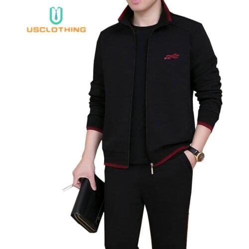 3Piece Set Brand Tracksuit Men New Fashion Sweat Suit Tracksuit Three-piece Sweatershirt Set Casual Mens Sportswear Sets NBA45BF