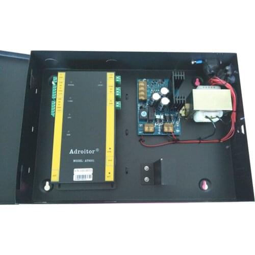 Hi-end 32-bit TCP single Door Control kit, power case with battery space ,support software/ web/ smart phone/tablet