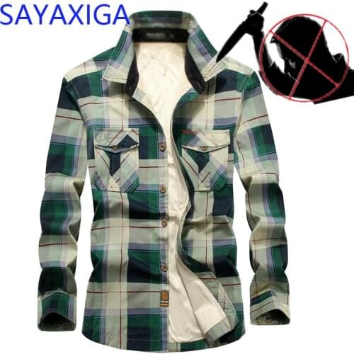 Self Defense Tactical SWAT Anti Cut Knife Cut Resistant Men Fleece Shirt Anti Stab Proof long Sleeve Plaid Tops Security Clothes