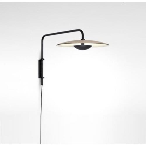 Bedside Simple Living Room Wall Lamp Art Designer Bedroom Italian Model Room Wall Lamp