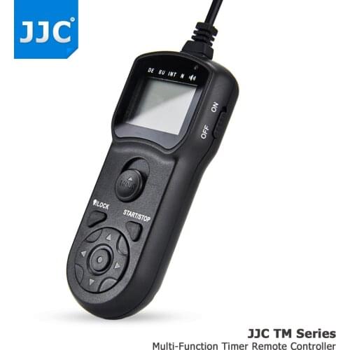 JJC Camera Wired Timer Remote Control Shutter Release Cord for Sony A7III A6500 A6300 A6000 A7R II RX100IV HX90 HX90V RX1R II