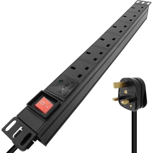 13A UK 6AC power surge protector extension board British regulatory plug adapter SPD Lightning protection