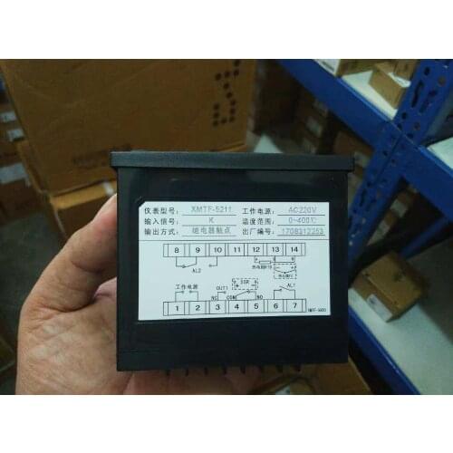 Brand new original authentic C-Lin thermostat XMTF-5211 K type 400 degree temperature controller AC220V relay output