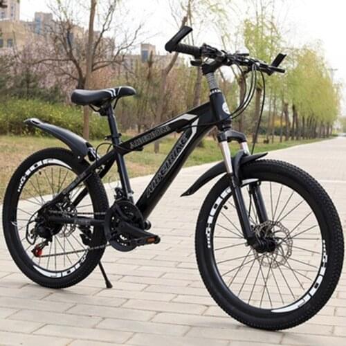 Student Adult 24 Speed Two Disc Brake Shock Absorber 20 Inch Mountain Bike