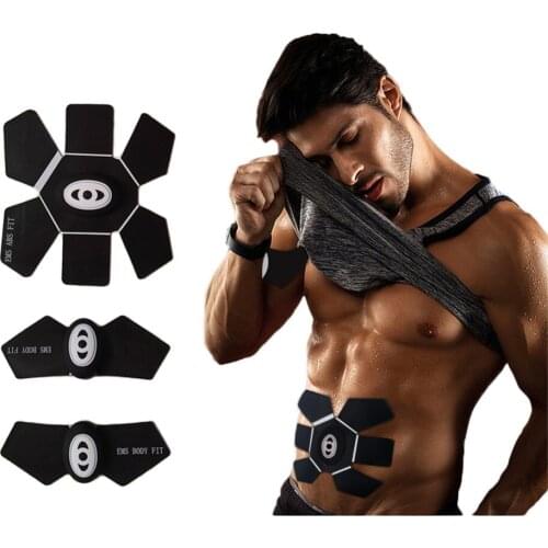 Smart Ems Abdominal Muscle Trainer Electric ABS Stimulator Fitness Gym Body Loss Slimming Massager for Women Men #257447