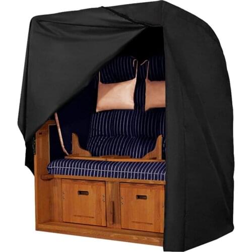 Waterproof Chair Cover Swing Chair Dust Cover Protector With Zipper Protective Case Outdoor Garden Rocking Chair Cover