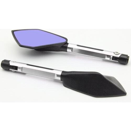 8mm 10mm Universal Motorcycle Rearview Mirror moto CNC Side Mirrors For ys 150 tmax 530 tdm 850 fz6n mt10 c8 nmax 155