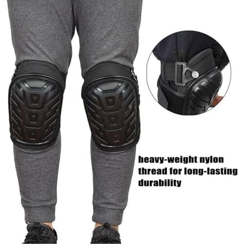 1 Pair EVA Knee Pads Work Safety Knee Protectors for Outdoor Garden Workers Builder Durable Comfortable Knee Protector Pads