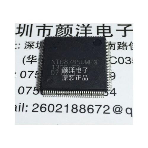 1PCS NT68785UMFG TQFP-128 NT68785UMF TQFP128 NT68785 68785 LCD driver IC New and original