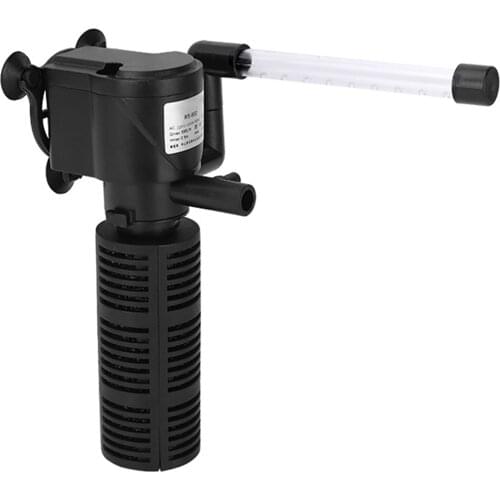 3 In 1 Aeration Fish Tank Underwater Silence Full Submersible Oxygen Increase Internal Filter Aquarium Air Pump Pet Supplies