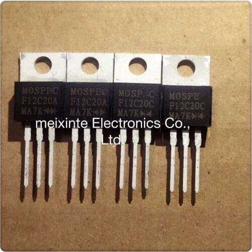 30pcs/lot Fast recovery diode MOSPEC F12C20C with F12C20A new original