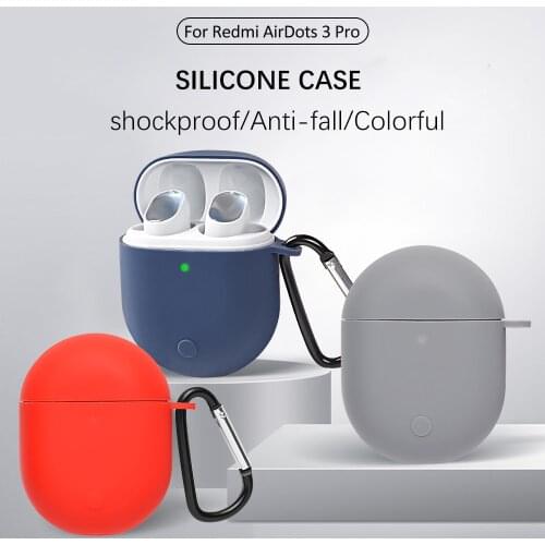 For Xiaomi Redmi Airdots 3 Pro Case Silicone Earphones Cover For Redmi Buds 3 Pro Airdots3 Buds3 3Pro Soft Protect Shell Coque