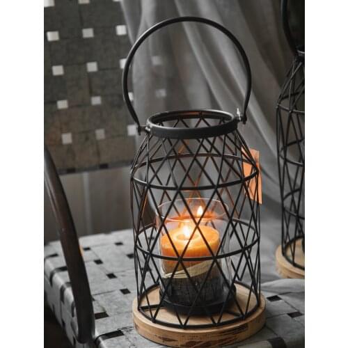 Декоративные черные подсвечники Fjsmjnyqm China At AliExpress