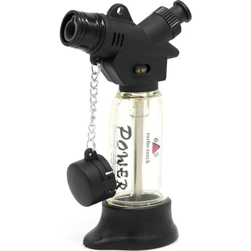 Hot Compact Jet Butane Cigar Lighter Torch Turbo Gas Cigarette 1300 C Fire Windproof Lighter No Gas