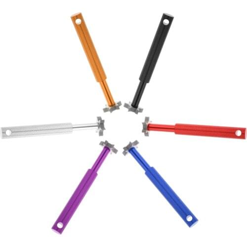 6 Head Lengthen Wedge Iron Golf Club Groove Sharpener Brush Cleaner Regrooving Tool - 6 Head