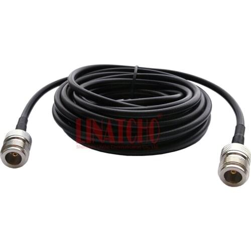 5 Meters RG58U N female to N female antenna jupmer connecting cable
