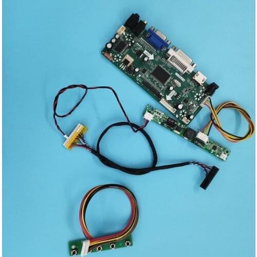 Kit for LTM185AT05/LTM185AT04/LTM185AT04-V Audio Panel M.NT68676 30pin LCD LED LVDS HDMI+DVI+VGA Controller Board 1366x768 18.5"
