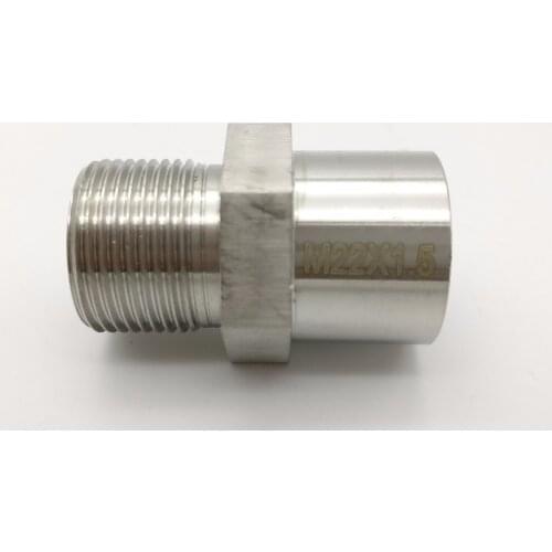 Oil filter sandwich Plate stainless steel connectors adaptor m22x1.5