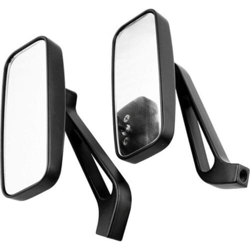 Metal 1Pair High-quality Sturdy Motorcycle Rear View Mirrors Portable Motorcycle Mirrors Classic for Street Bikes