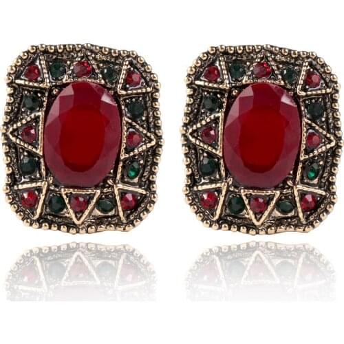 MIARA.L One Pair Court Tinting Fan earrings Nails for Direct Sale