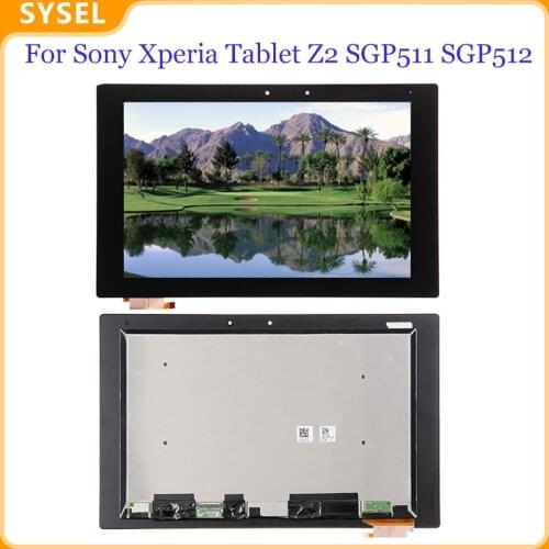 New For Sony Xperia Tablet Z2 SGP511 SGP512 SGP521 SGP541 LCD Screen With Touch Screen Encoding Converter Assembly Replacement