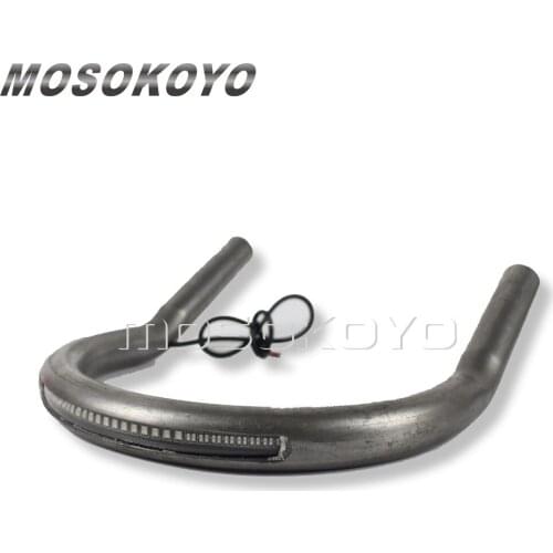 Upswept Rear Seat Hoop 210mm Frame Loop with LED Taillight Brake Light for HONDA CB CL CG GB GL XL CD