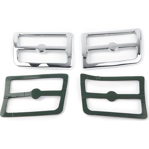 2PCS Motorcycle Tank Trim Fairing For Honda Goldwing GL1800 2001 2002 2003 2004 2005 2006 2007 2008 2009 2010 2011 ABS Chrome