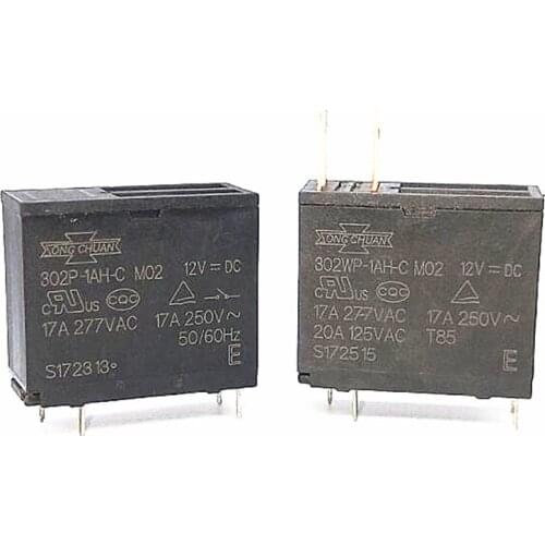 HOT NEW 302P-1AH-C 1M02 302P-1AH-C-1M02 302P 1AH C 1M02 302P1AHC1M02 12V relay 12VDC DC12V 12V 17A 4PIN
