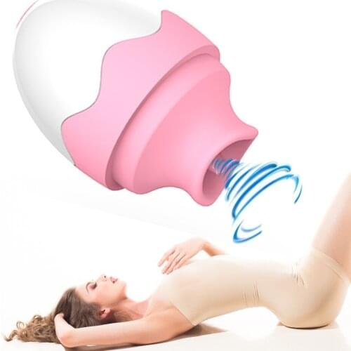 Clitoris Sucking Stimulator Tongue Vibrator pussy Nipple Sucker Breast Enlarge Massager Vibrators Sex Toys Masturbator For Women