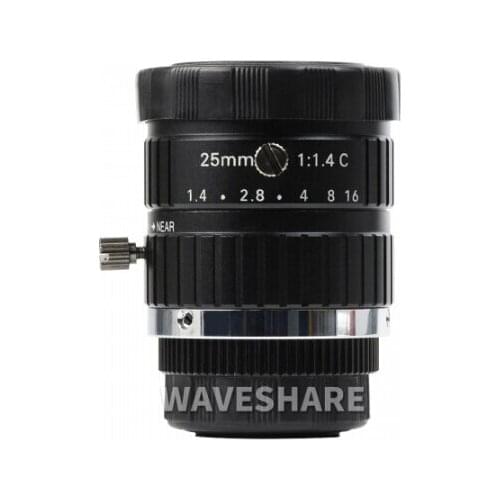 Waveshare 25mm Telephoto Lens for Raspberry Pi High Quality Camera